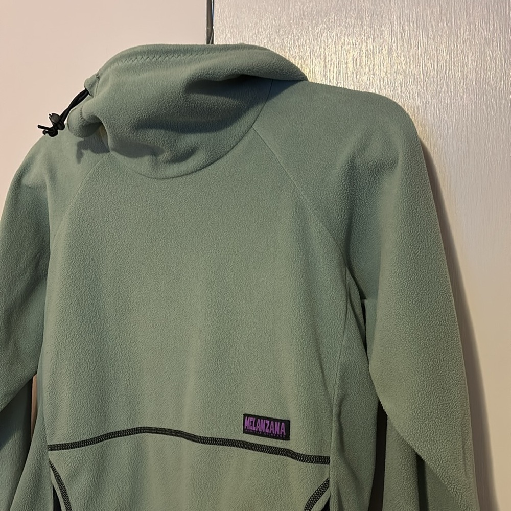 MELANZANA wind pro hoodie green women’s small